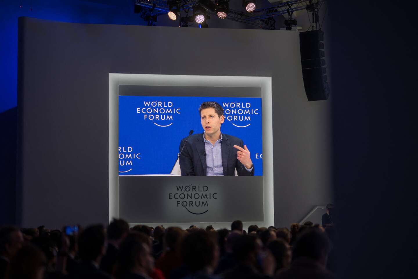 A Davos, l’IA, nouvelle religion des affaires